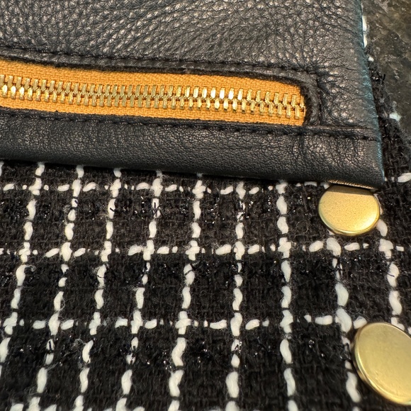 Hammitt VIP Leather and Midnight Trellis Tweed - Picture 9 of 9